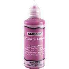 Kreatív üvegmatrica festék Stanger 80 ml rózsaszín üvegfesték