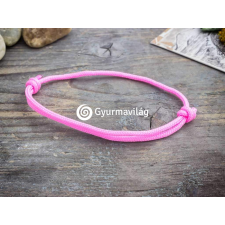  Kreativitás rózsaszín paracord karkötő karkötő