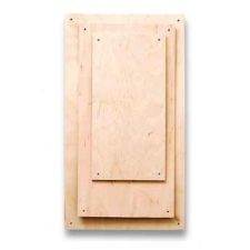 Kreativpartner Fa lapok - téglalap - 16x32cm dekorációs kellék