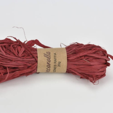 Kreativpartner Raffia piros 20 gramm dekorációs kellék