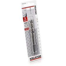 Kreator fúrószár fémhez HEX 5,0 mm HSS menetmetsző, menetfúró
