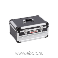 Kreator szerszámos koffer 430x300x205mm 1 fiókos alu./fekete KRT640601B kézitáska és bőrönd