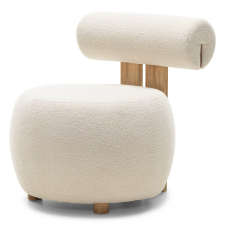  Krém design fotel HANNA, tölgy  Now or never 03 bútor