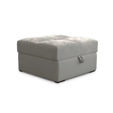  Krém színű ZENOVA ülőke tárolóhellyel 65x65 cm bútor