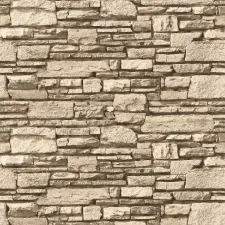  Krémes kőfal tapéta, 300 x 250 cm tapéta, díszléc és más dekoráció
