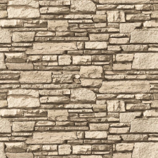  Krémes kőfal tapéta, 400 x 250 cm tapéta, díszléc és más dekoráció