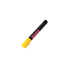 Krétamarker 3-6mm sárga kerek-vágott heggyel(forgatható heggyel) filctoll, marker