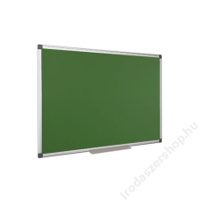 . Krétás tábla, zöld felület,  nem mágneses, 120x180 cm, alumínium keret (VVK06) mágnestábla