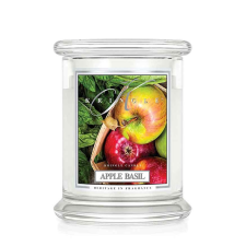 Kringle Candle Alma bazsalikom illatgyertya közepes 2 kanócos (411 g), gyertya