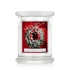 Kringle Candle Christmas Stroll közepes 2 kanócos illatgyertya (411 g), gyertya