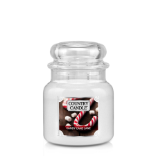 Kringle Candle Country Candle Candy Cane Lane közepes 2 kanócos illatgyertya (453 g), gyertya