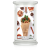 Kringle Candle Cypress & Cinnamon nagy 2 kanócos illatgyertya (624 g),
