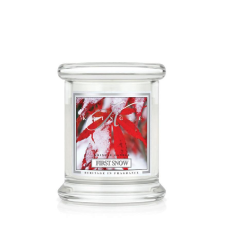 Kringle Candle First Snow illatgyertya mini 1 kanóc (127 g), gyertya