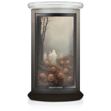 Kringle Candle Halloween Print Based Ghost Spirits nagy 2 kanócos illatgyertya (624 g), gyertya
