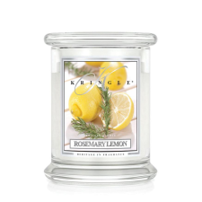 Kringle Candle Rosemary Citrom illatú közepes 2 kanócos gyertya (411 g), gyertya