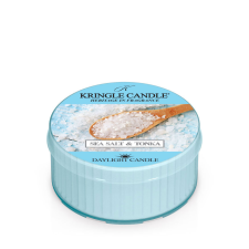 Kringle Candle Sea Salt & Tonka illatgyertya (42 g), gyertya