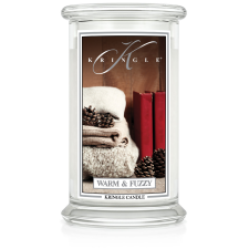 Kringle Candle Warm & Fuzzy nagy 2 kanócos illatgyertya (624 g), gyertya
