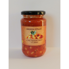 Krisnavölgyi vegán csicseriborsó curry 340 g konzerv
