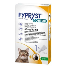 KRK Fypryst Combo Spot-On macskák és vadászgörények számára külső élősködők ellen (0,5 ml) élősködő elleni készítmény macskáknak