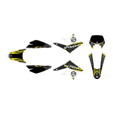 KRM Grafikai készlet KRM sárga Derbi X-treme 2011 - 2017 egyéb motorkerékpár alkatrész