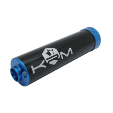 KRM Kipufogó KRM 70 - 90 fekete - kék egyéb motorkerékpár alkatrész