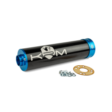 KRM Kipufogó KRM 70 - 90 fekete - kék KRM Kipufogók és alkatrészeik Tömítések, tűzkarikák egyéb motorkerékpár alkatrész
