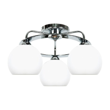  Króm mennyezeti lámpa ezüst ernyővel GUANTA 14-532 világítás