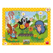 krteček kertész papír kirakó 12 darabos puzzle, kirakós