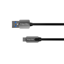 Krüger&Matz KM0348 Krüger&Matz USB 3.0 - USB C kábel, 1m kábel és adapter