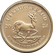 Krugerrand 1/4 uncia 2024 - befektetési aranyérme egyéb ékszer
