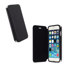 KRUSELL flipcase donsö műanyag telefonvédő (oldalra nyíló bőr hatású flip) fekete 75902 tok és táska