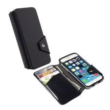 KRUSELL FlipWallet Kalmar Apple iPhone 6 / 6S Flip Tok - Fekete (76019) tok és táska