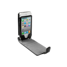 KRUSELL Iphone 4S OrbitFlex Bőrtok - Fekete (75479) tok és táska