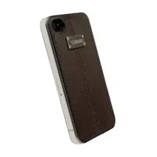 KRUSELL Mobile Case Luna Brown Undercover Apple iPhone 4 mobiltelefon kellék