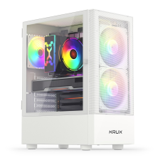 Krux Vako RGB Számítógépház - Fehér (KRXD005) számítógép ház