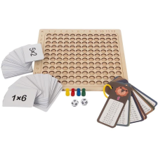 Kruzell Kruzzel 24639 Wooden Montessori multiplication table (24639) oktatójáték