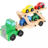 Kruzzel 22698 Tractor with trailer for transporting cars 32 cm (00022698)
