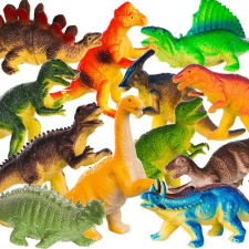 Kruzzel Dinoszaurusz játékfigurák, 12 db-os készlet játékfigura