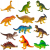 Kruzzel Dinoszauruszok - Figurakészlet 23434 (5900779949683)