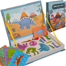 Kruzzel Mágneses puzzle - dinoszauruszok 24730 puzzle, kirakós