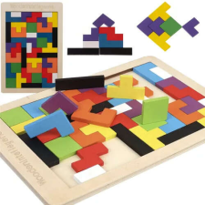 Kruzzel Układanka drewniana- puzzle/ tetris Kruzzel 22667 oktatójáték