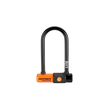 KRYPTONITE Evolution Lite Mini-6 U-Lakat, 152x70x11 mm, narancs kerékpár lakat