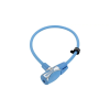 KRYPTONITE Kryptoflex 1265 kulcsos sodronyzár, 12 mm x 65 cm, halványkék