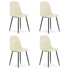  Krzesło COMO - beż aksamit x 4 bútor