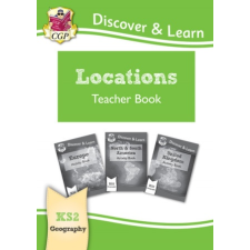  KS2 Discover & Learn: Geography - Locations: Europe, UK and Americas Teacher Book – CGP Books idegen nyelvű könyv