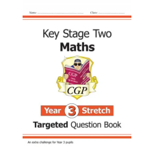  KS2 Maths Targeted Question Book: Challenging Maths - Year 3 Stretch – CGP Books idegen nyelvű könyv