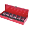 KS Tools Rátűzőkulcs készlet 3/4" gépi, hatszög 14-24 mm 6 részes L= 60 mm, fém kazetta