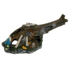 KTDekoráció KB-1102C helikopter kicsi 30x13x14 cm hüllőfelszerelés