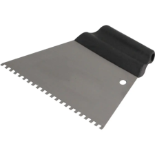 KUBALA 180mm 6x6mm Inox trapéz körmös spatulya építőanyag