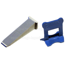 KUBALA ÉKES lapszintező, 500db ÉK + 1000db TALP, 1mm fuga, 3-16mm laphoz (mak1892cs21) barkácsolás, csiszolás, rögzítés